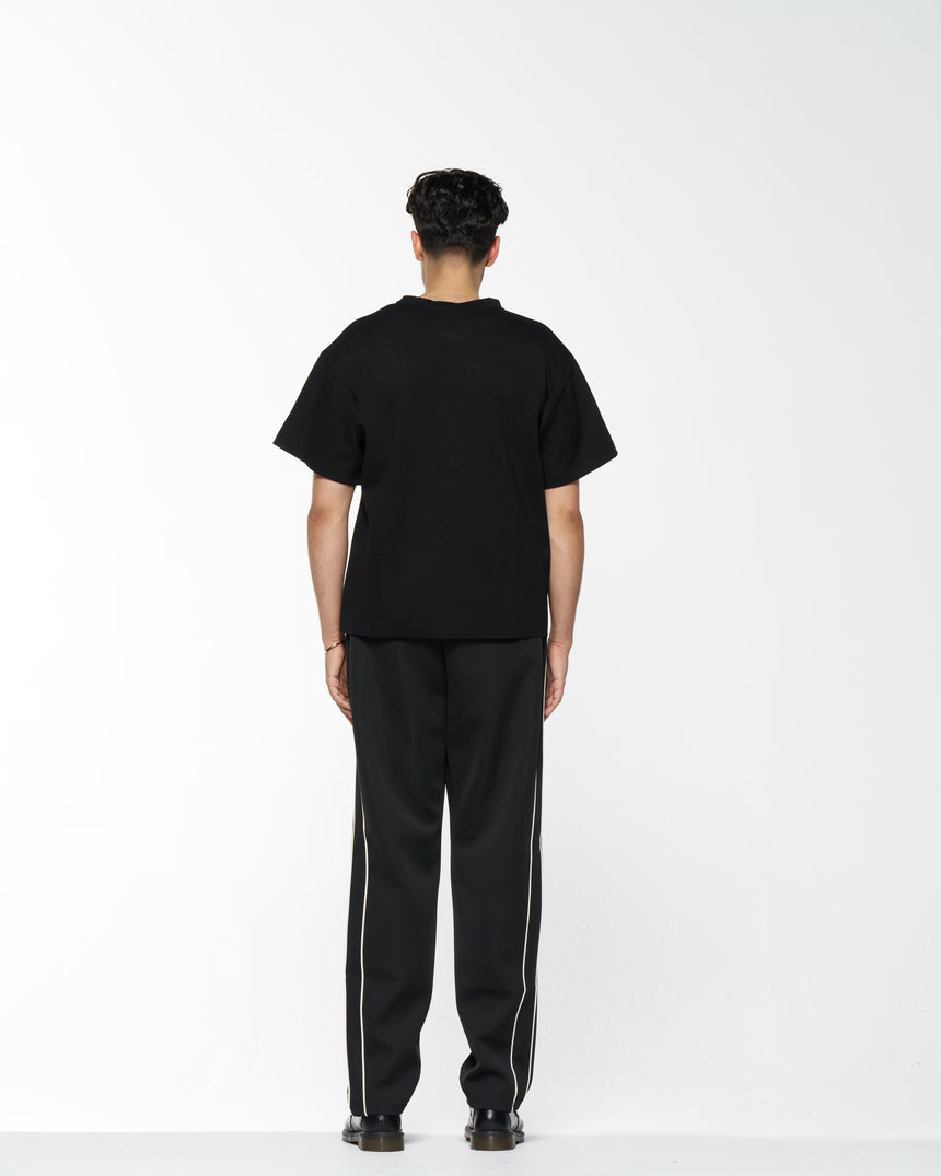 AFW Pleated Trackpant in Black