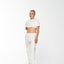 AFW Pleated Trackpant in Cream